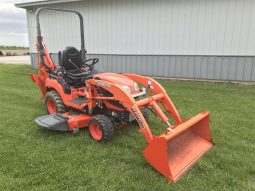 2017 KUBOTA BX25D Loader, Backhoe and Mower