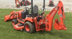 
										2017 KUBOTA BX25D Loader, Backhoe and Mower full									