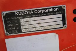 
										2013 KUBOTA KX040-4 Excavator full									